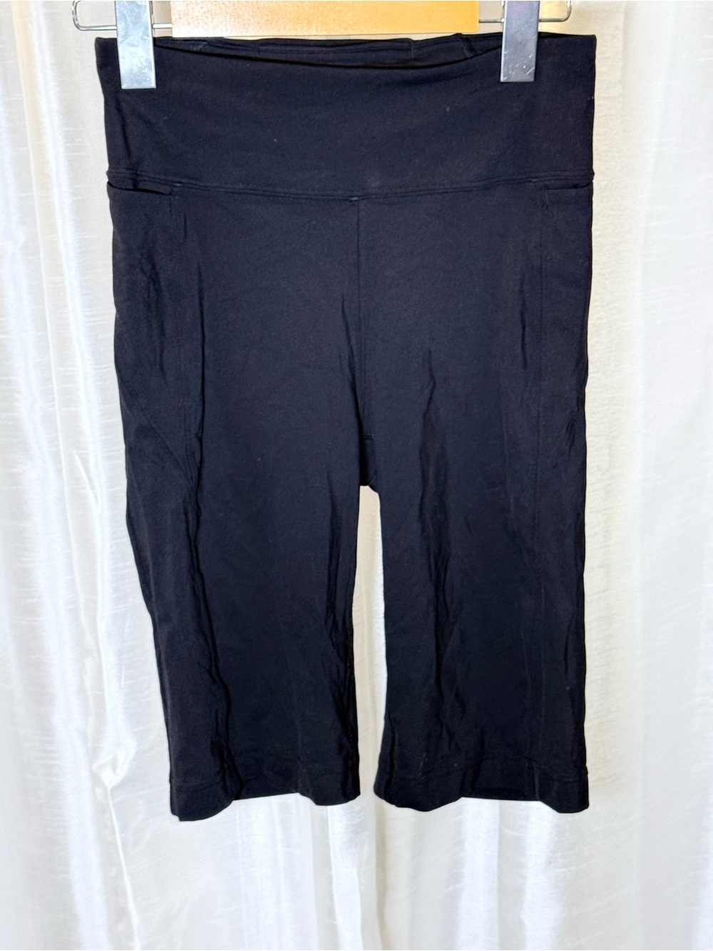 lululemon athletica Black High-Rise Bike Shorts